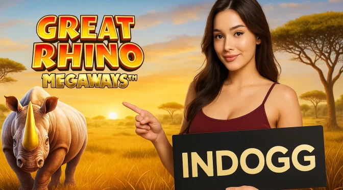 Safari Seru di Indogg: Menjelajahi Wilds di Great Rhino Megaways